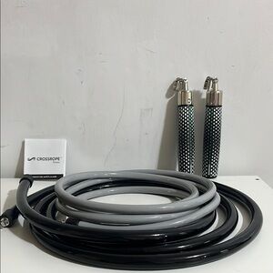 Crossrope Get Strong Set - 1 LB and 2 LB Ropes - Power Handles - XLarge